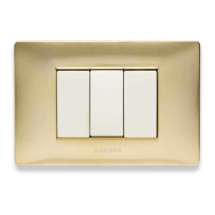 MIX PLACCA 3 POSTI ORO KARAT