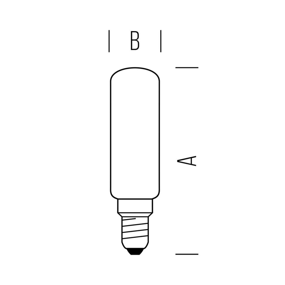 Tubolare T45 1521lm 12,0W E27 WW