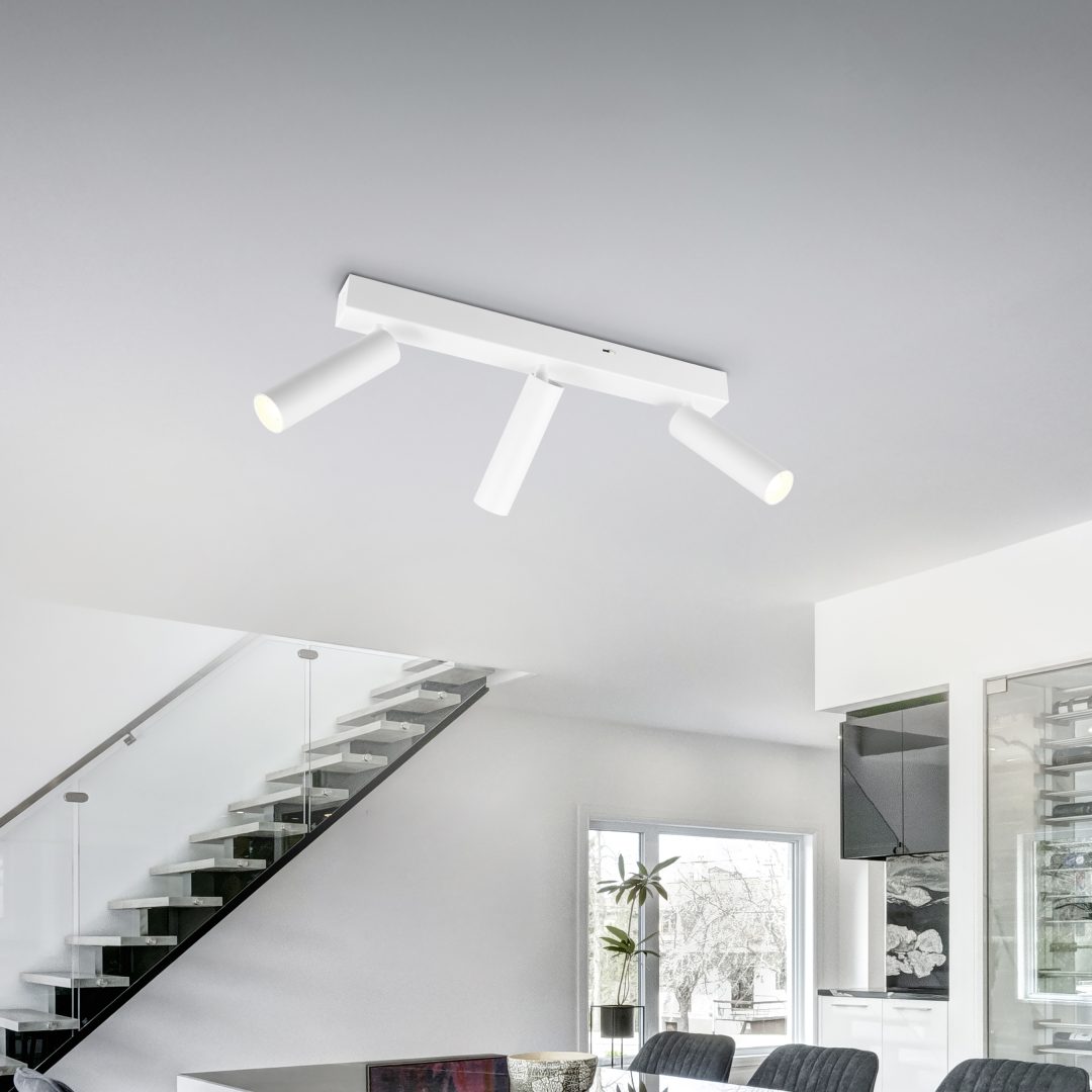 AMBALA BIANCO incl. 3x SMD, 5,5W · 3x 500lm, 2300+3000+4000K