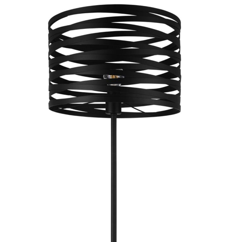 CREMELLA - Piantana - E27 1X40W - Struttura in acciaio / finitura nero;
Ø370 H1510