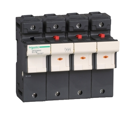 PORTAFUSIBILE 125A 22X58 3P+N CON L