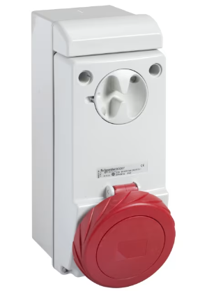 PRESA INTERBLOC DA PARETE 63A 380V