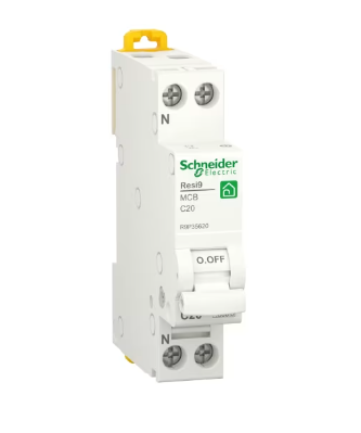INT.MAGN. RESI9 MCB 1P+N C 20A 4500