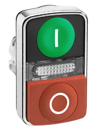 TESTA PULSANTE A DOPPIO TASTO LUMIN