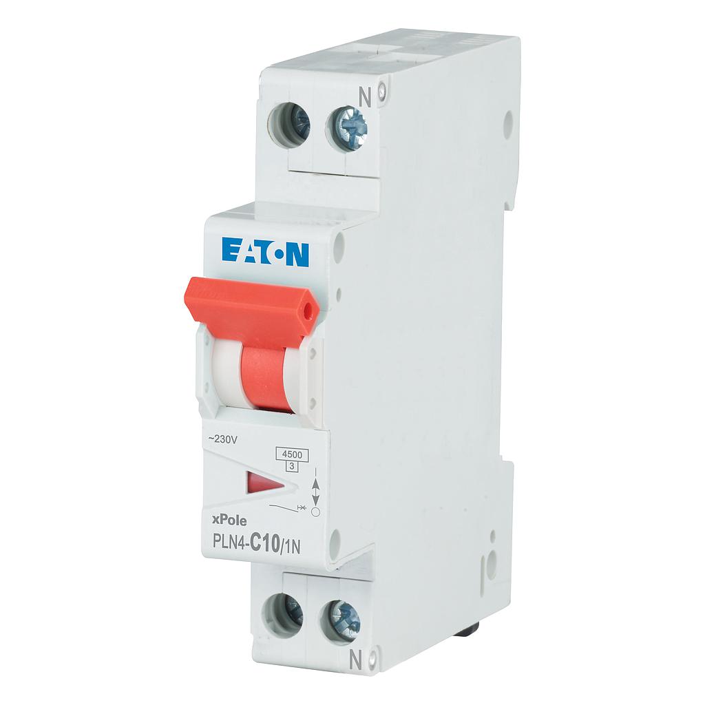 PLN4-C10/1N INT. MT 4,5KA 1N 1MOD.