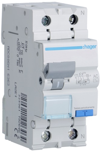 DIFF MAGN 1PN 30MA AC 25A 4.5KA C 2