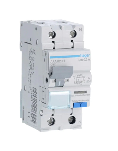 DIFF MAGN ACC 1PN 300MA A 20A 6 KA
