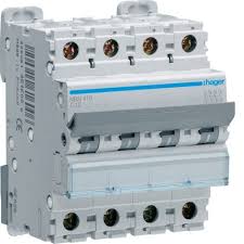INTERRUTTORE AUTOMATICO 4P 10A 25KA