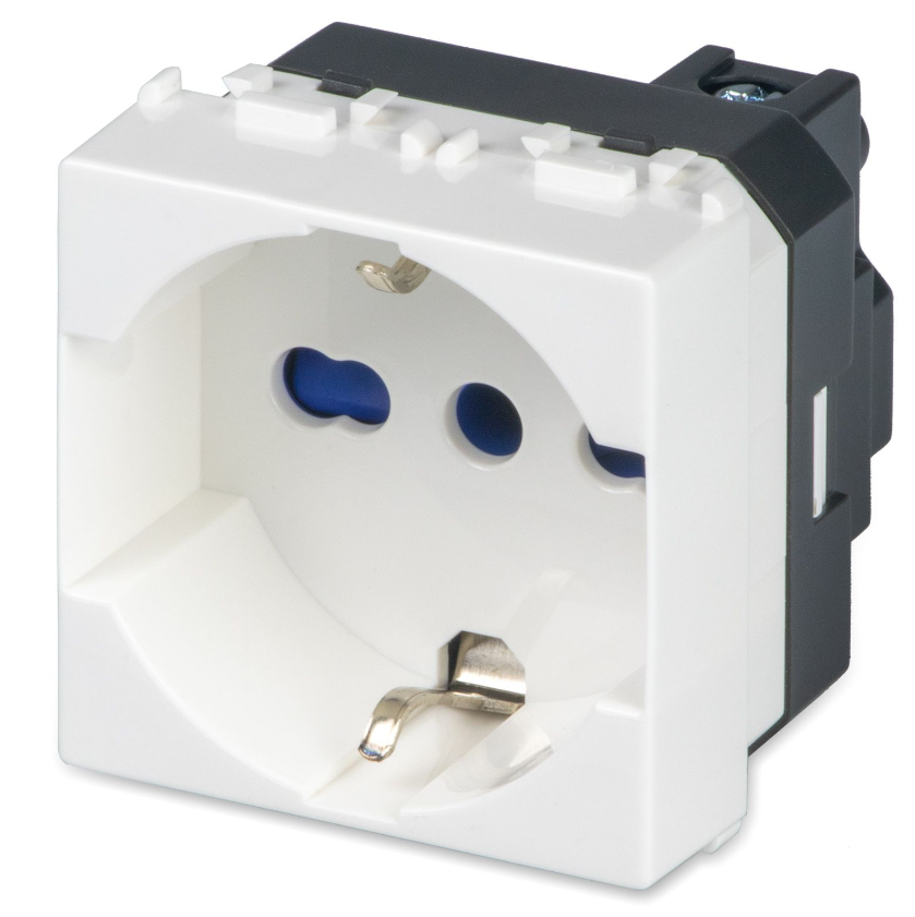 MIX PRESA P40 SCHUKO UNIVERSALE 2P+