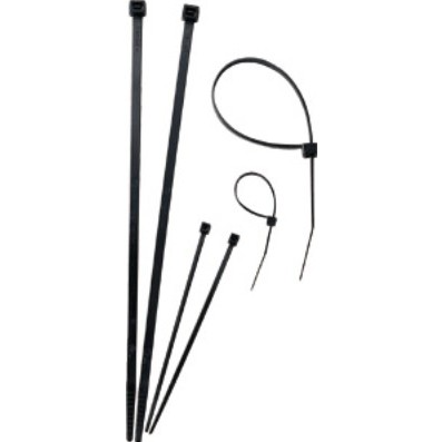 FASCETTA NERA 350X4.8 MM IN NYLON 6