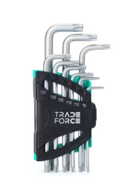 SET 9 PZ CHIAVI TORX