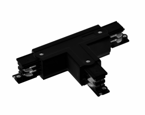 ACCESORIO CARRIL NEGRO UNION FORMA &quot;T&quot; DERECHA