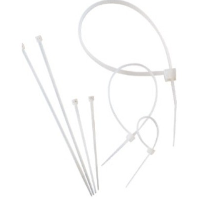 Fascetta naturale 450x7.6mm in nylon 6.6