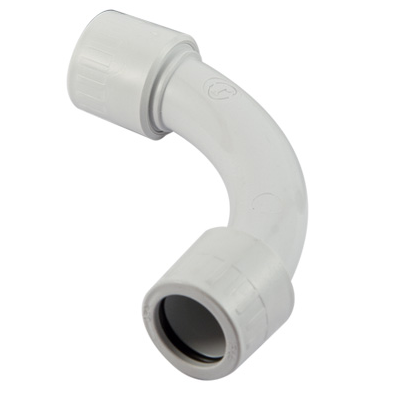 Curva 90Â° Tubo-Tubo Dia.25mm IP65       