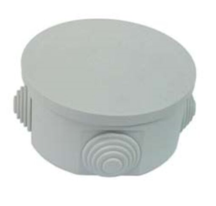 CASSETTA IP44 R.65*40 cop/PRESSIONE -4 PASSACAVI