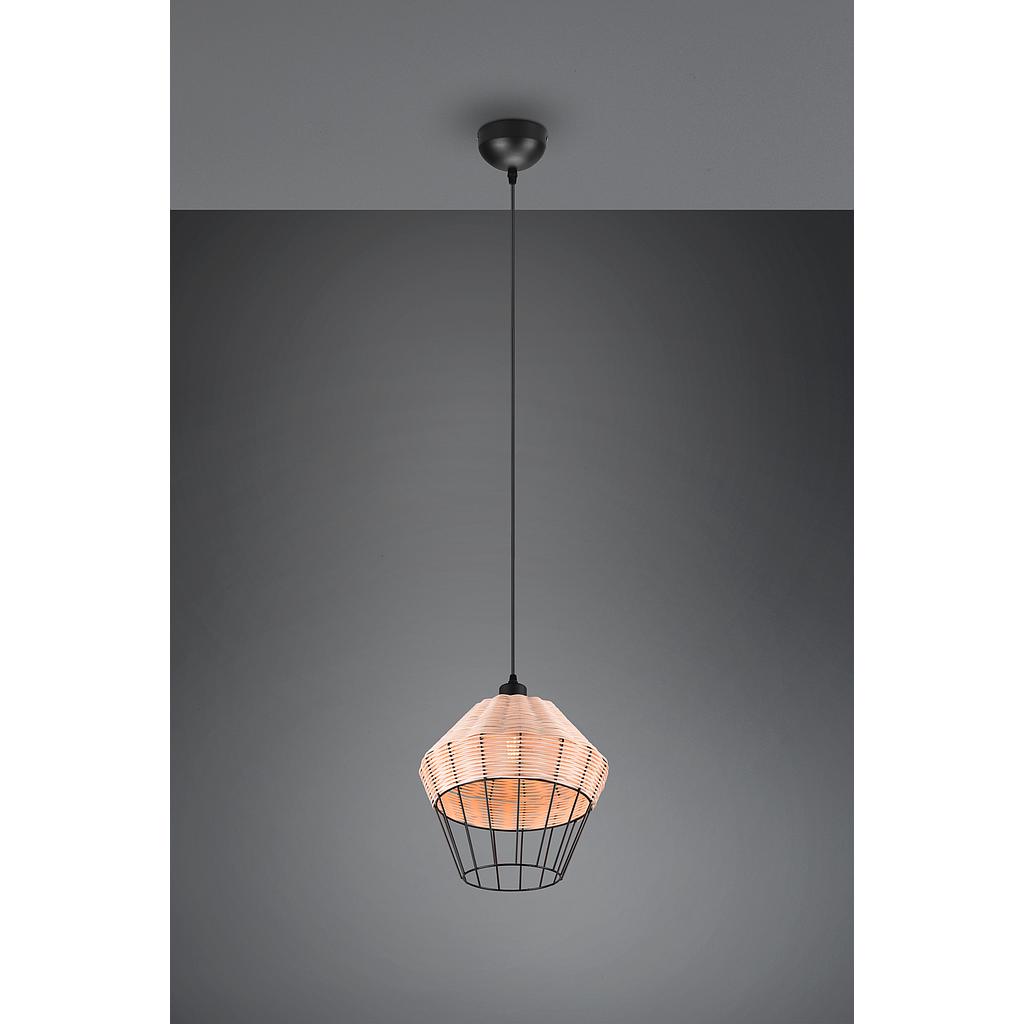 BORKA SOSPENSIONE IN RATTAN COLORE NATURALE D. 30CM