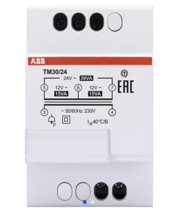 ABB TRASFORMATORE 30VA TM40 12-24V