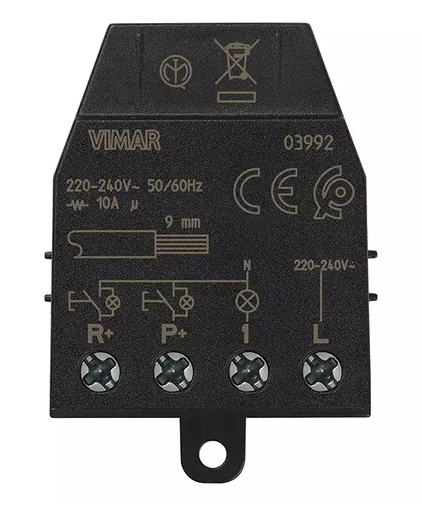 Modulo relè ad imp. con reset Quid 10A