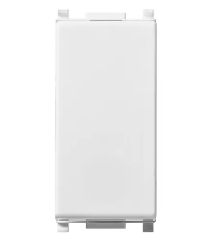 Pulsante 1P NO 10A bianco