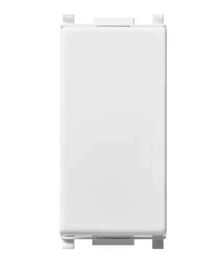 Pulsante 1P NC 10A bianco