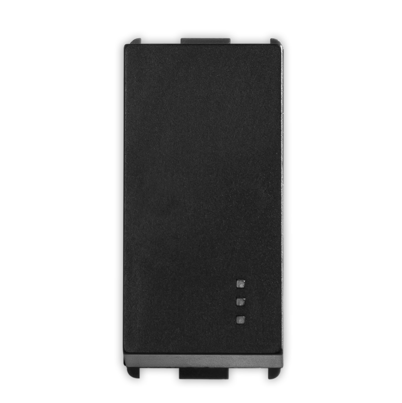 PIXIA Interruttore 1P 10AX Black