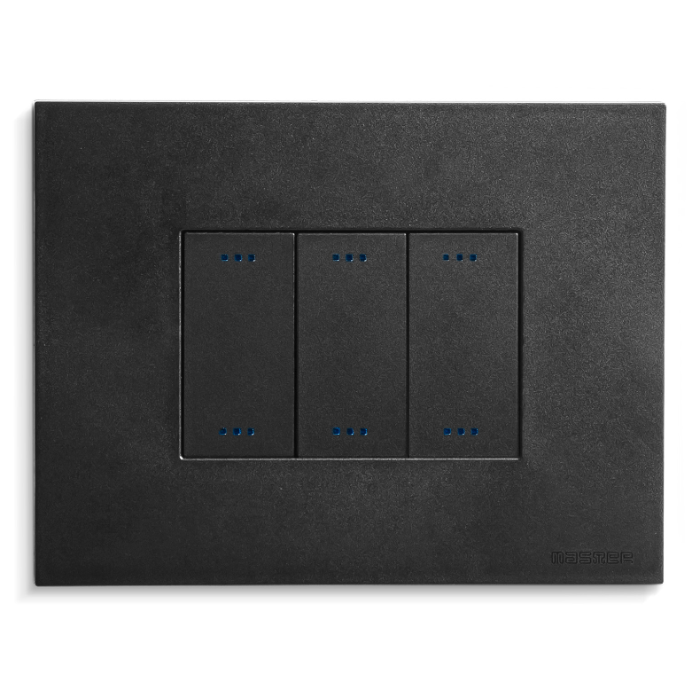PIXIA Placca 3 Posti BLACKBOARD 