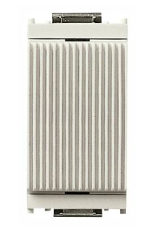 Copriforo fronte rigato bianco