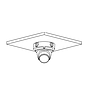 TELECAMERA DOME HDCVI 5MP CMOS1/2.7