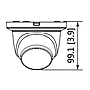 TELECAMERA DOME HDCVI 5MP CMOS1/2.7