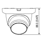 TELECAMERA DOME HDCVI 5MP CMOS1/2.7