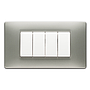 MIX PLACCA 4 POSTI GREY MOON
