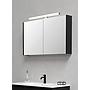 LINO H2O APPLIQUE CROMO ANCHE CON POSSIBILITA' DI AVVITARE SU SPECCHIO IP44 L. 40CM
