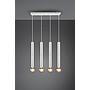 TRIO CLERMONT EXCL. 4X E27 · MAX. 10W BIANCO