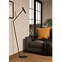 ALMUDAINA - Piantana - LED 1X5W 3000K 480Lm inclusa - Struttura in acciaio / finitura nero;
H1570
