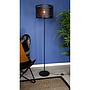 CREMELLA - Piantana - E27 1X40W - Struttura in acciaio / finitura nero;
Ø370 H1510