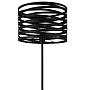 CREMELLA - Piantana - E27 1X40W - Struttura in acciaio / finitura nero;
Ø370 H1510